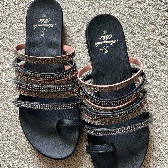 Amanda Blu // Gorgeous Bling Sandal - Picture 2 of 5
